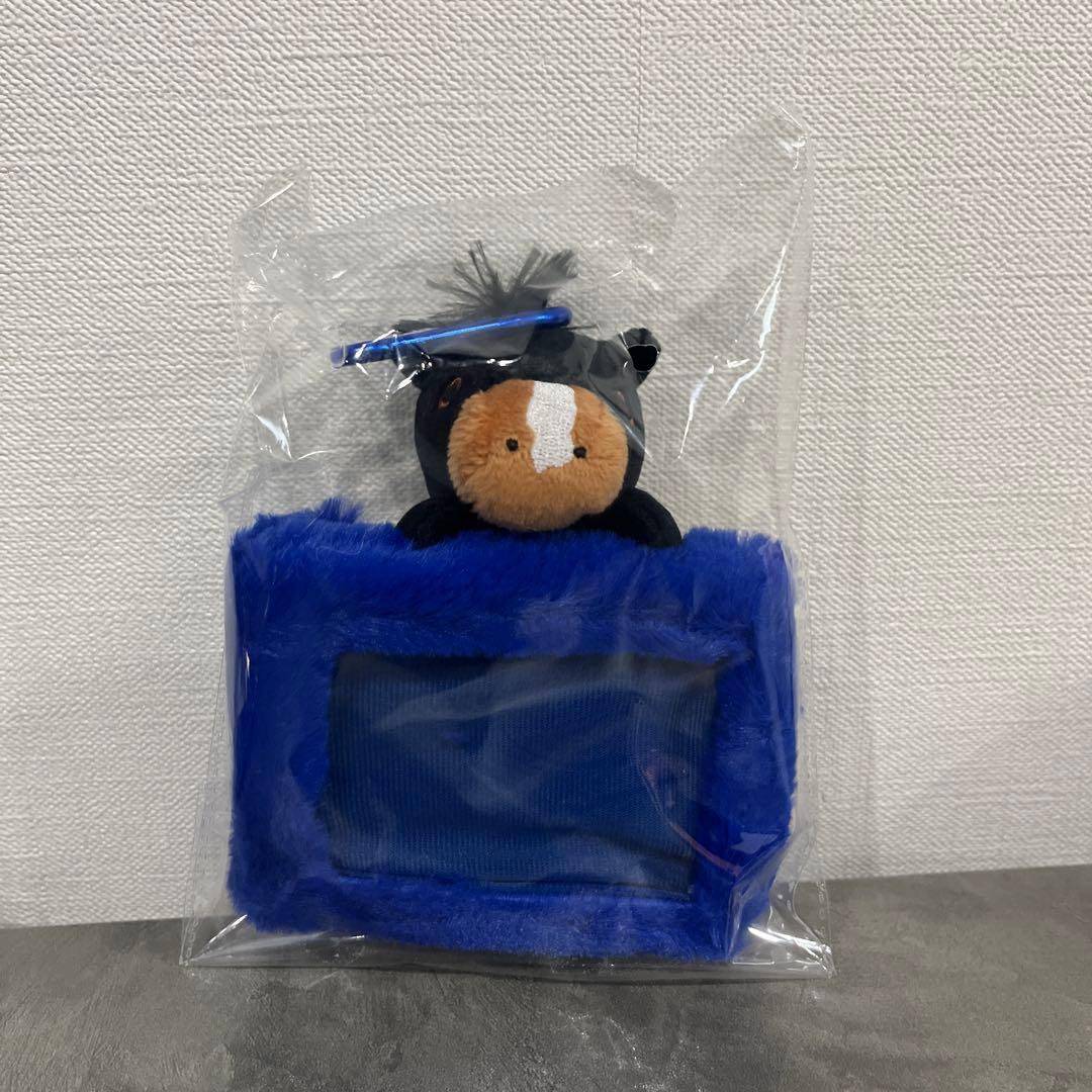 ニュースーパーサラブレットシリーズぬいぐるみ付き思い出馬券キーホルダー4種セット — image 2