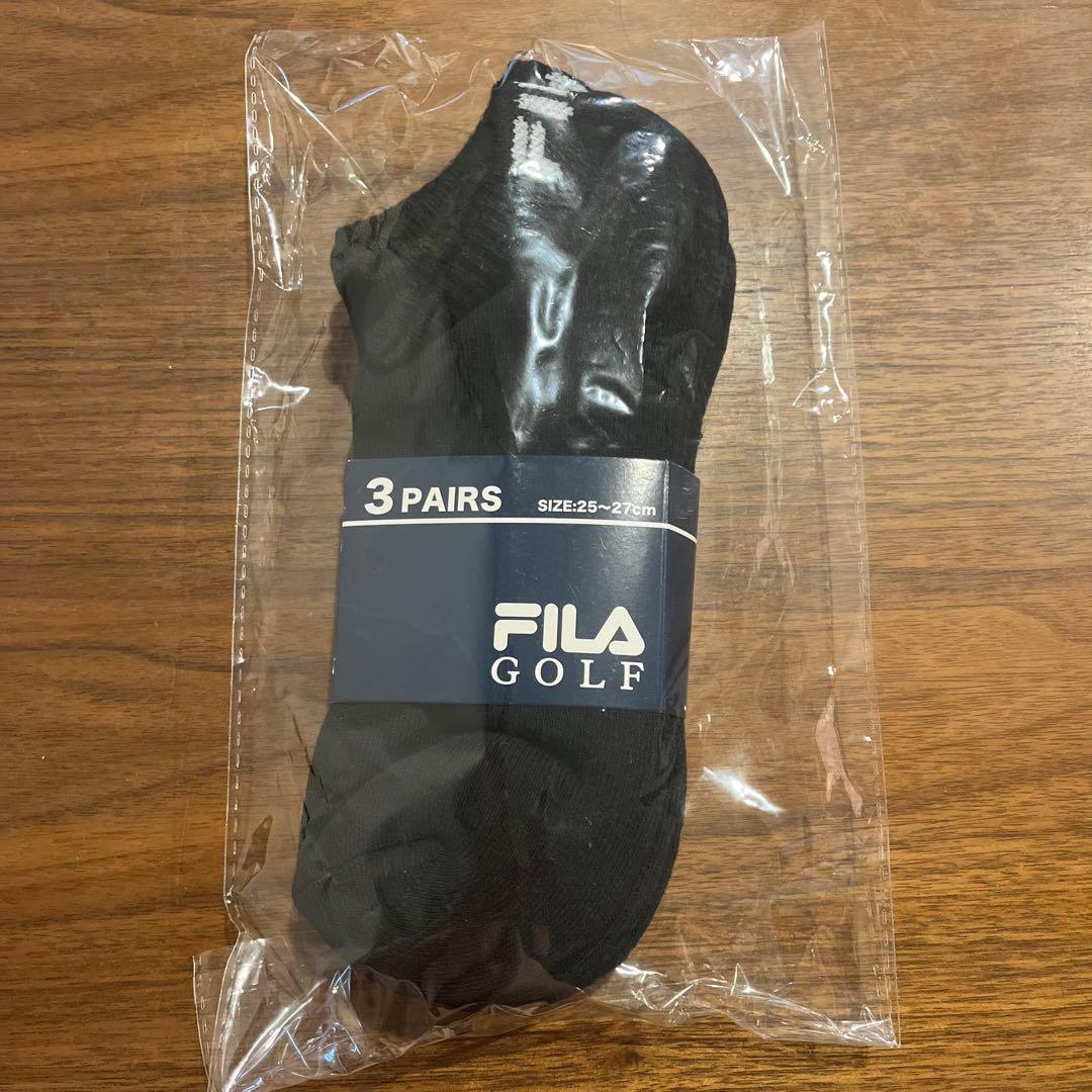 FILA GOLFメンズ ３Ｐソックスアンクル — image 4