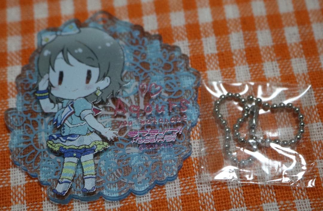 ➕ラブライブ➕　渡辺曜　振り向き　アクリルキーホルダー — image 2