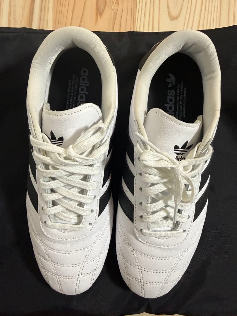 adidas テコンドーシューレース　スニーカー ホワイト ブラック — image 2