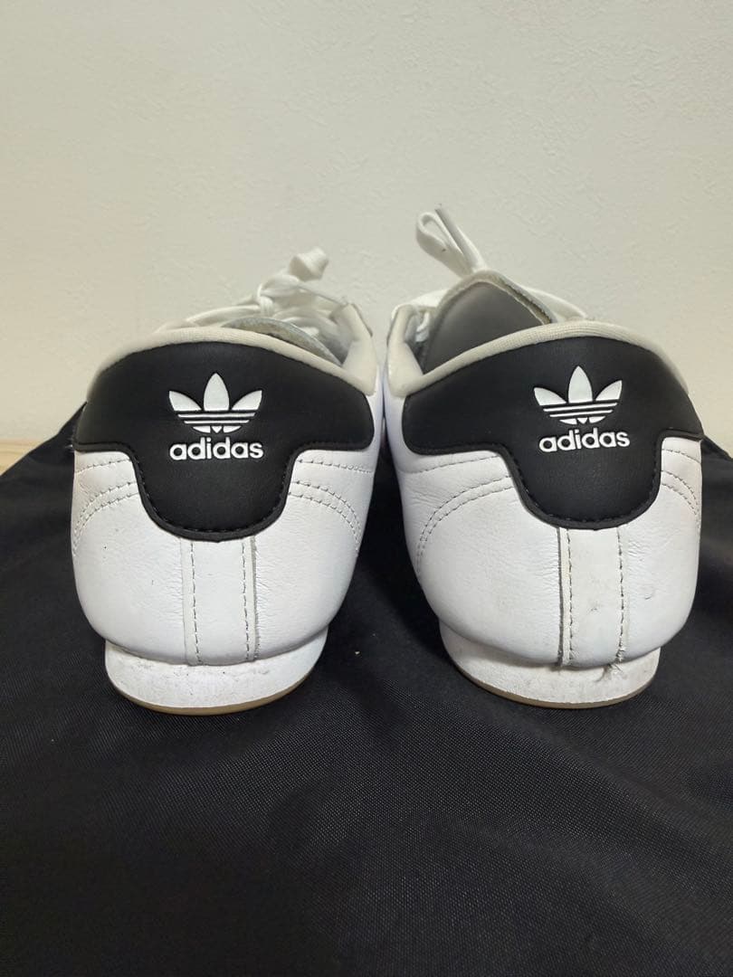 adidas テコンドーシューレース　スニーカー ホワイト ブラック — image 4
