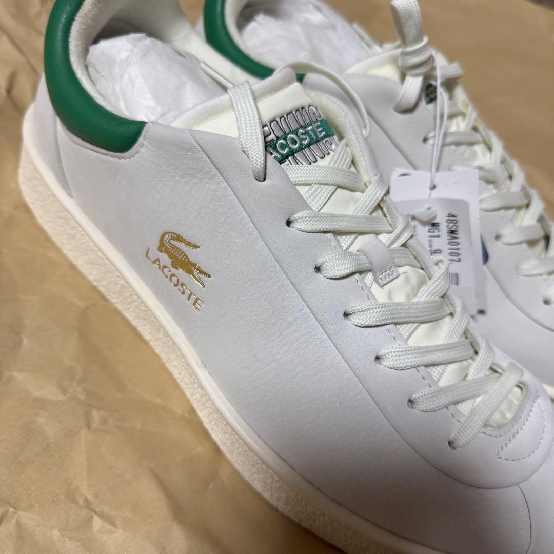 【新品】LACOSTE スニーカー ホワイト グリーン — image 2