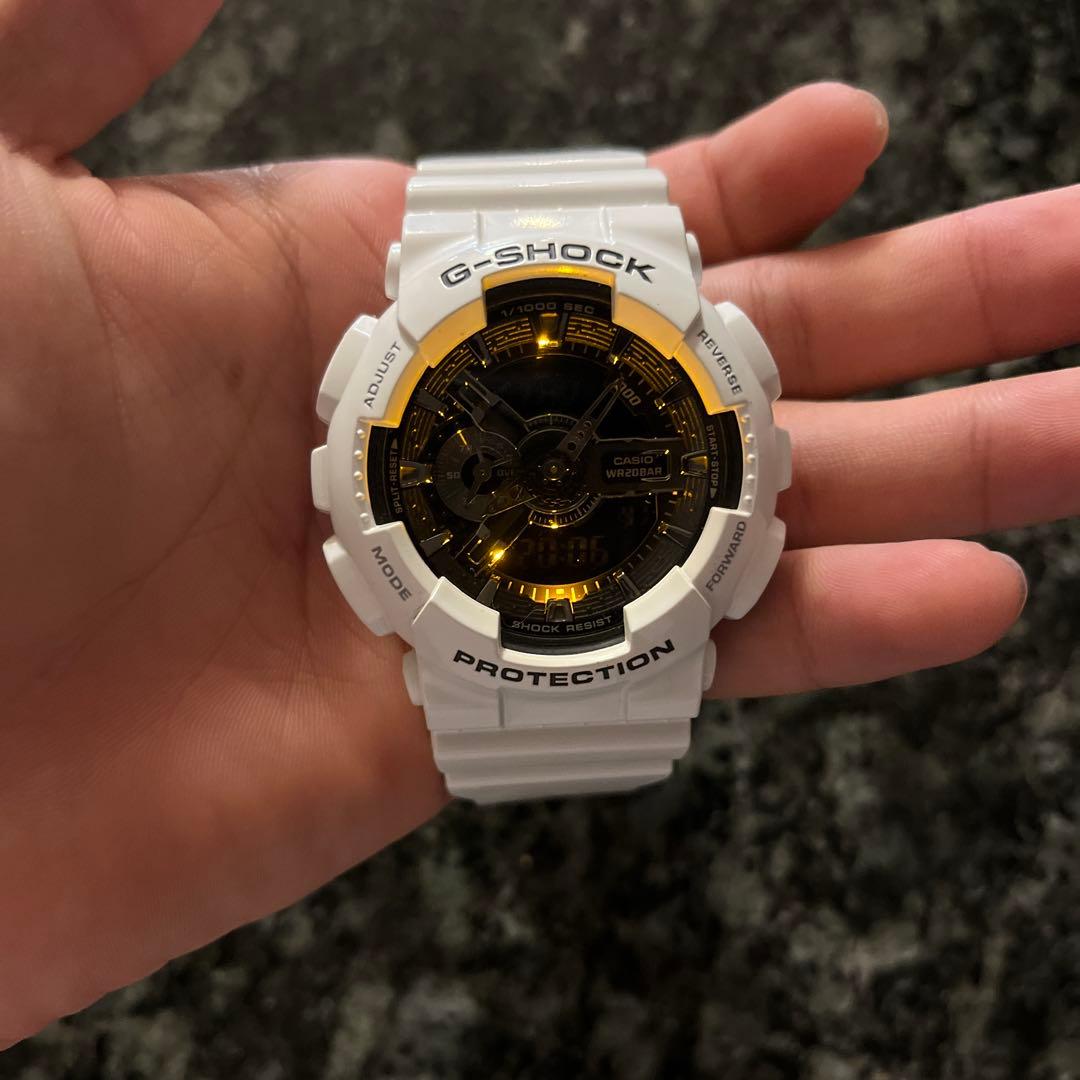 CASIO G-SHOCK GA-110GW ホワイト 腕時計 本体 — image 2