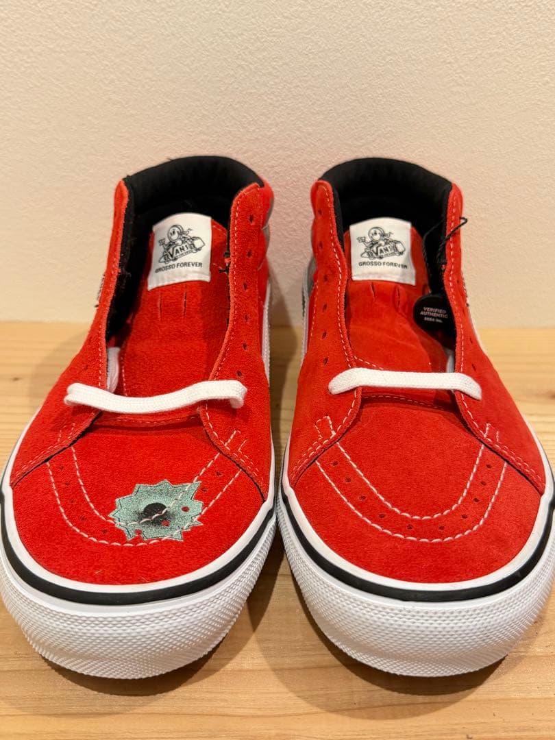 ✨未使用✨Supreme Vans Sk8-Hi Red 28.5cm — image 4
