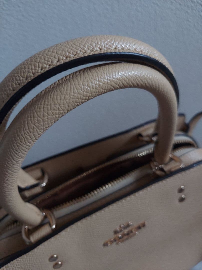 限定sale【美品】COACH クリームイエロー ハンドバッグ ショルダー付き — image 4