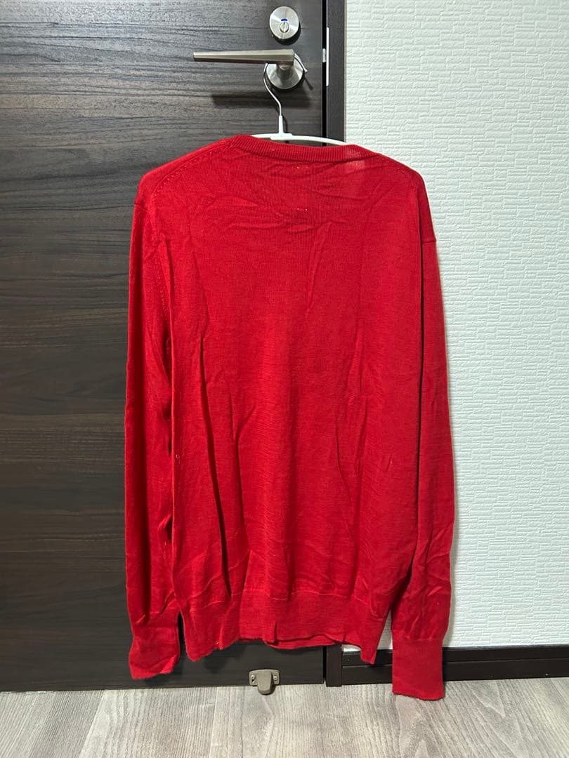 井澤勇貴着用 SIZRI BASIC カシミヤ ニット 赤 — image 3