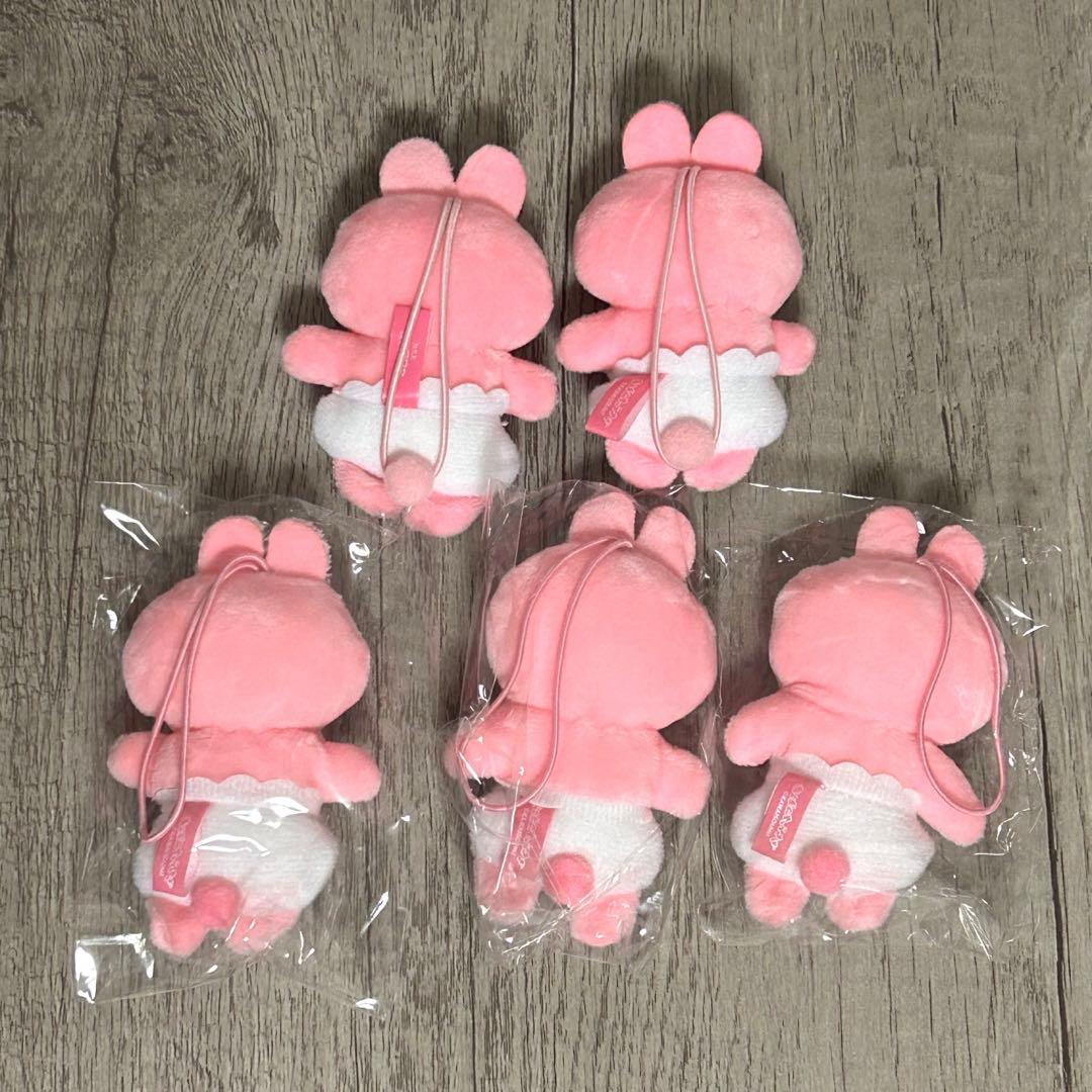 おぱんちゅうさぎ マスコット 5種セット — image 2