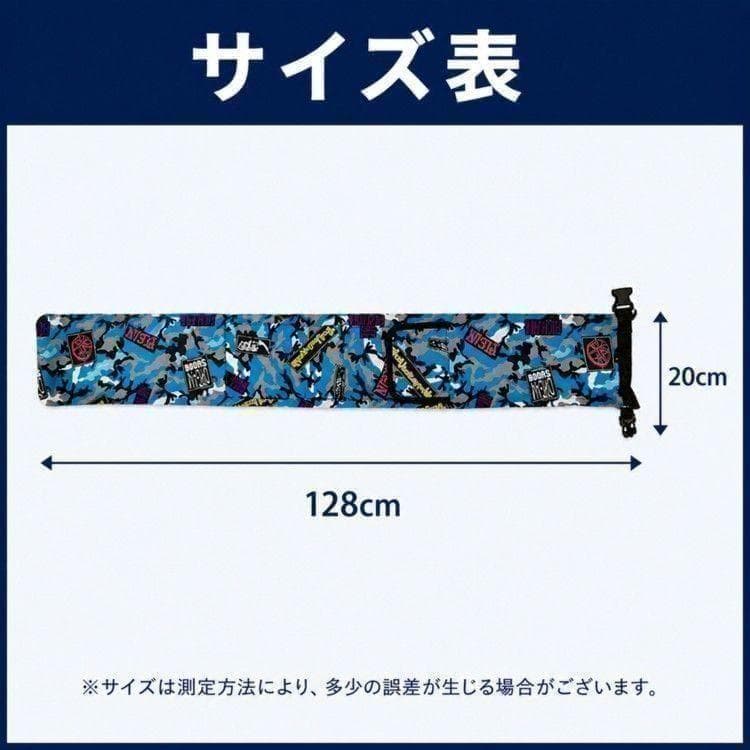 ロッドケース 釣竿 大容量 ショルダー コンパクト 折りたたみ カモフラ柄 — image 5