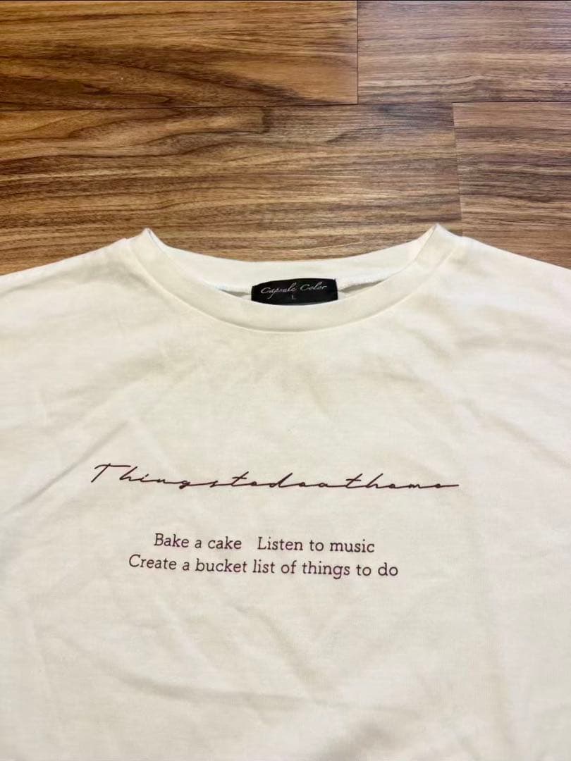 Capule Cole 長袖 カットソー ホワイト — image 3