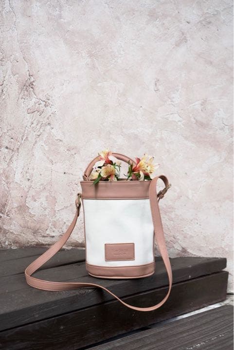 Her lip to Canvas Bucket Bag バスケット　バッグ — image 2
