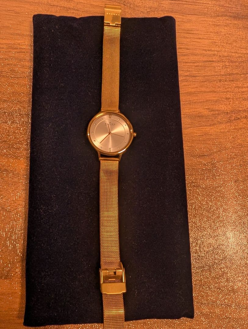 【電池交換済み・美品】SKAGEN（スカーゲン）Anita ローズゴールド — image 2