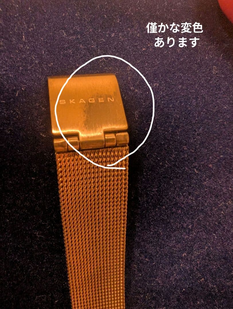 【電池交換済み・美品】SKAGEN（スカーゲン）Anita ローズゴールド — image 5