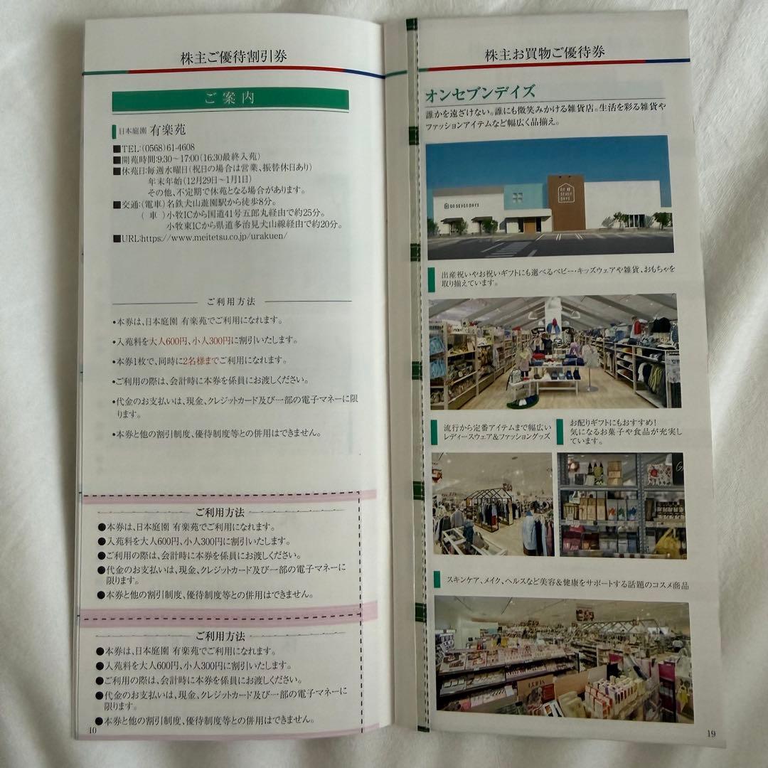 名鉄　名古屋鉄道　株主優待　株主優待券　11種類　25枚　※商品説明要確認 — image 4