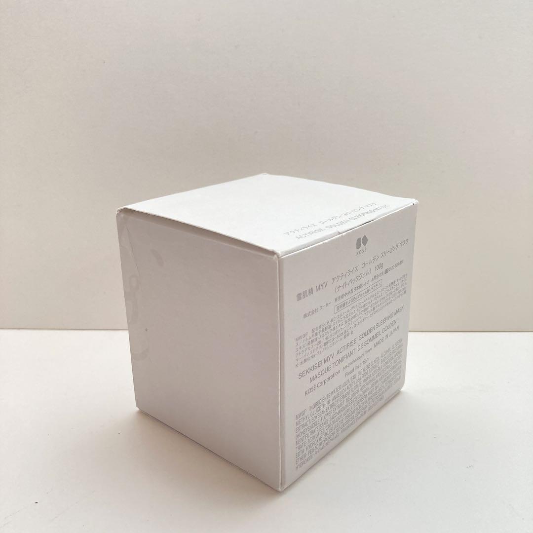 雪肌精MYV アクティライズ ゴールデンスリーピングマスク100g — image 2