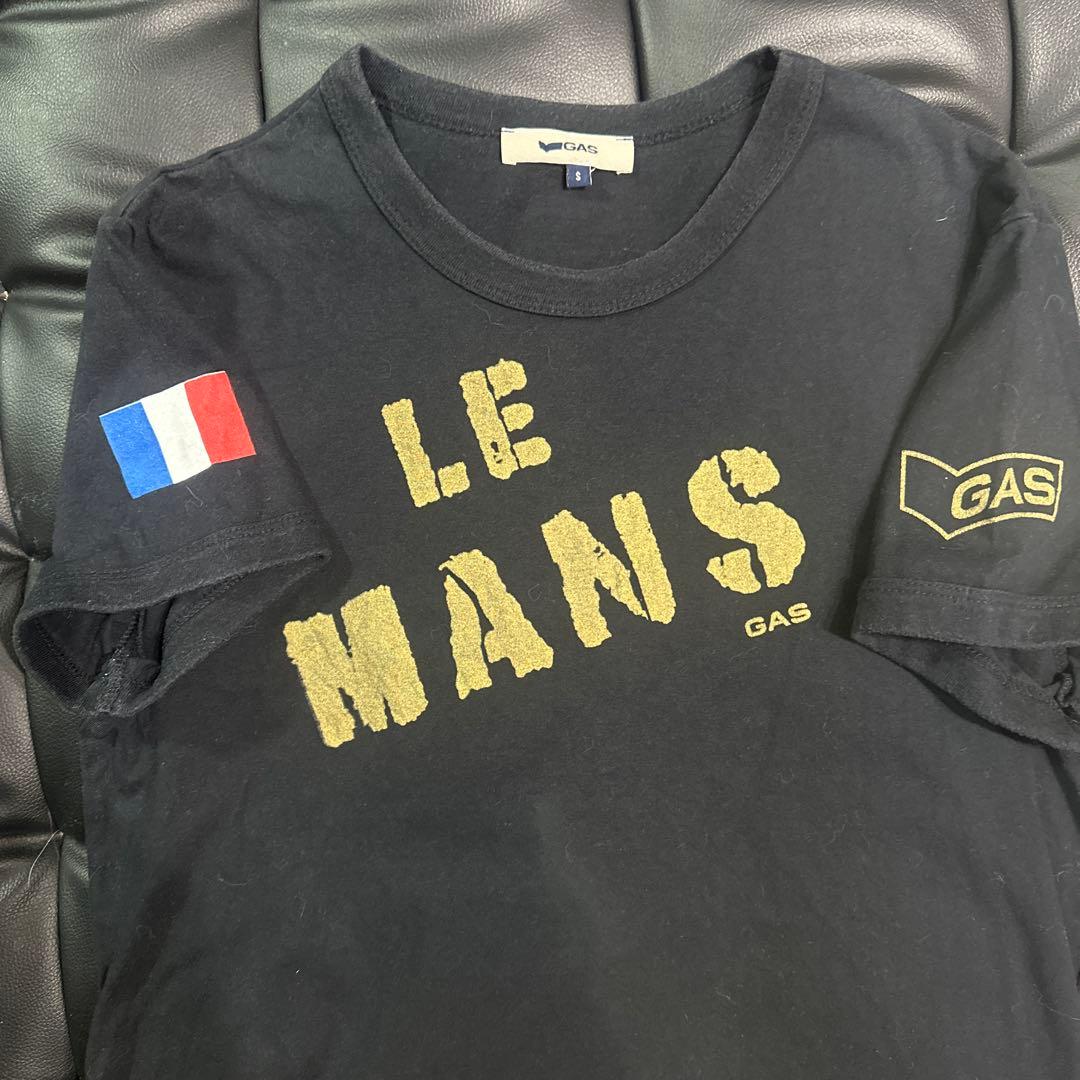 ⭐️GAS LE MANS Tシャツ Sサイズ ブラック⭐️ — image 2