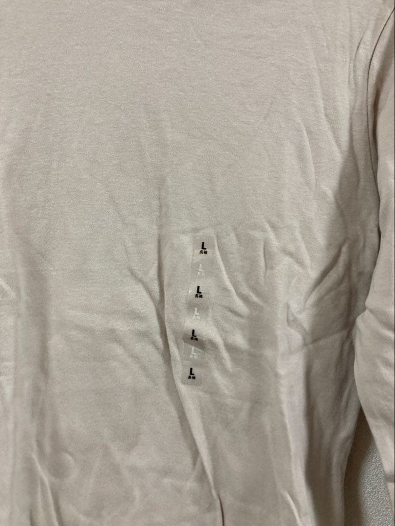 ♥️ 新品 TOPVALU コットンスムース 長袖Tシャツ Lサイズ — image 3