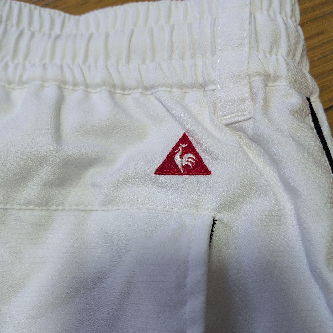 le coq sportif　ホワイトパンツ ナイロンパンツ — image 4