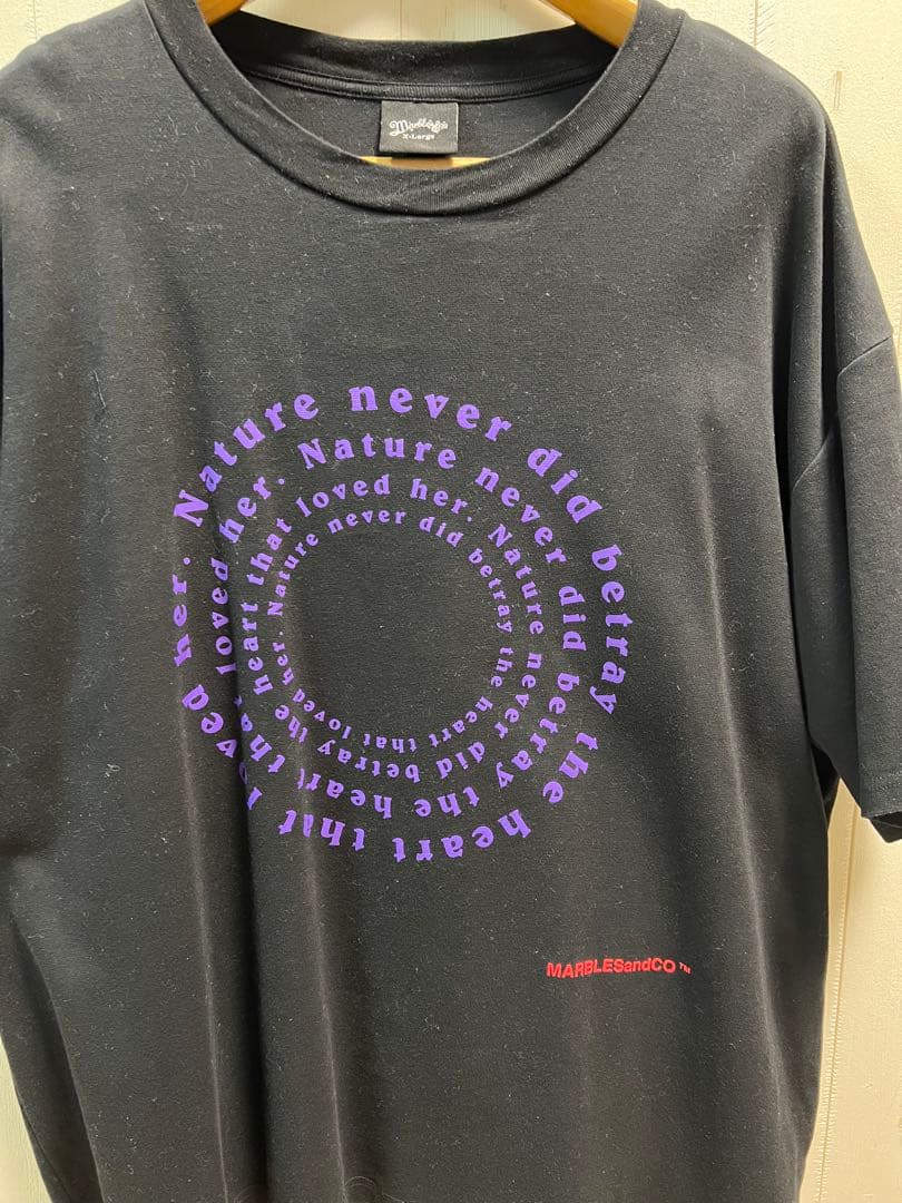 MARBLESandCO Tシャツ ブラック — image 3