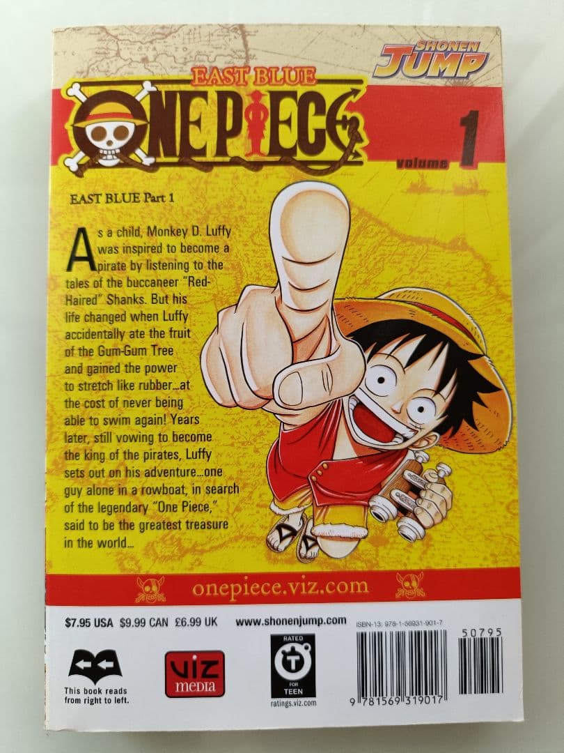 ワンピース1巻　英語版 — image 2
