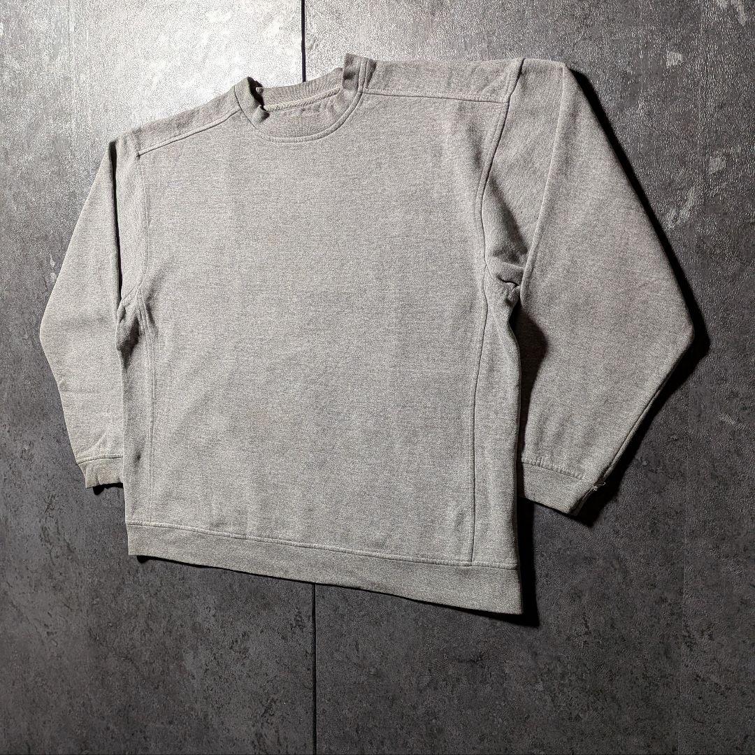 オーバーサイズ 無地 スウェット グレー XL 古着 — image 2