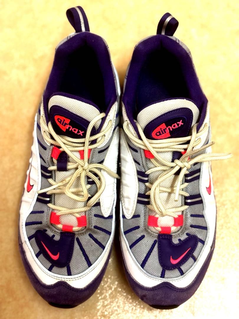 NIKE AIR MAX 98 グレー パープル ピンク — image 5