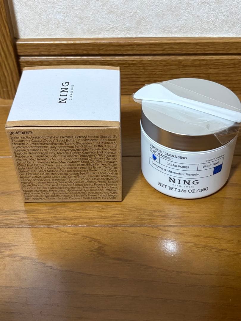NING クレイマスク 110g 毛穴ケア 洗顔パック クレイパック — image 3