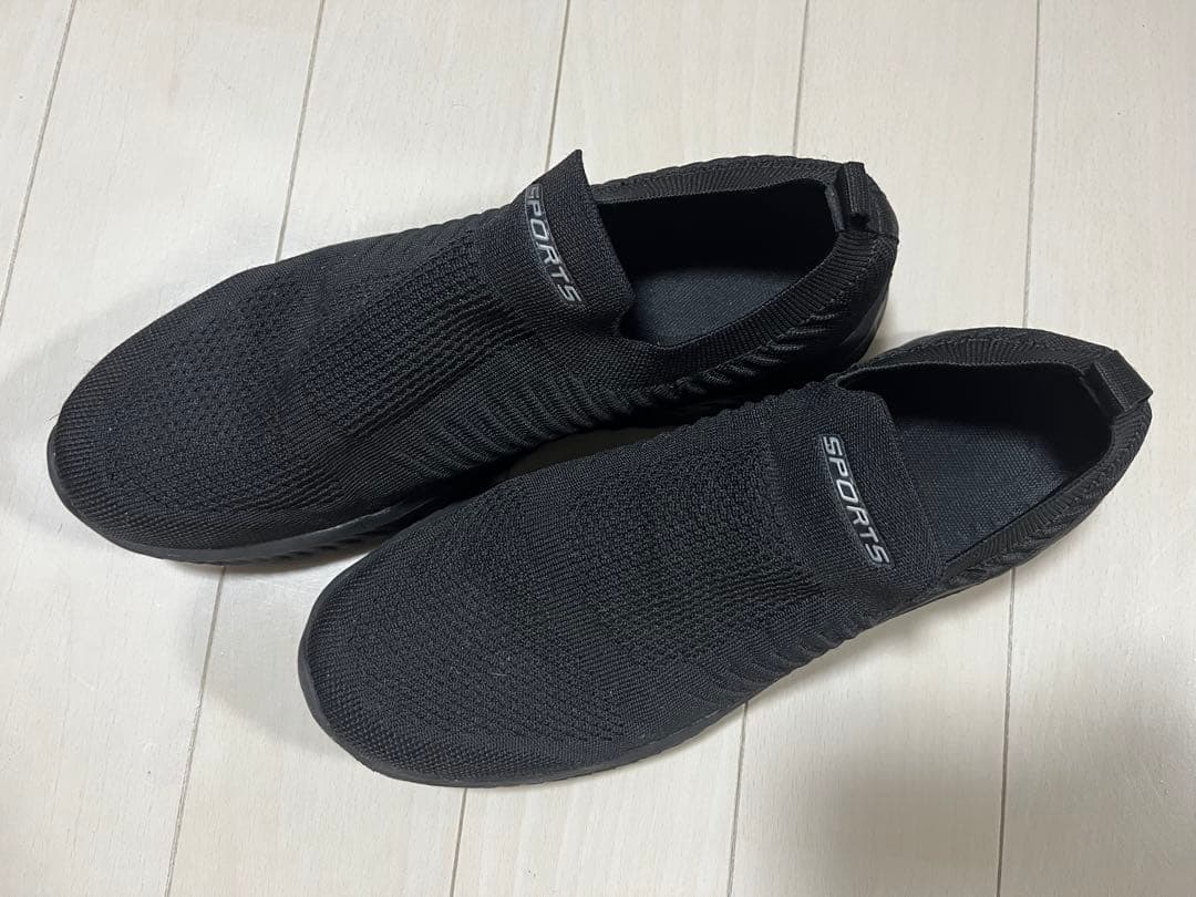 SPORTS スリッポン スニーカー ブラック 27cm — image 2