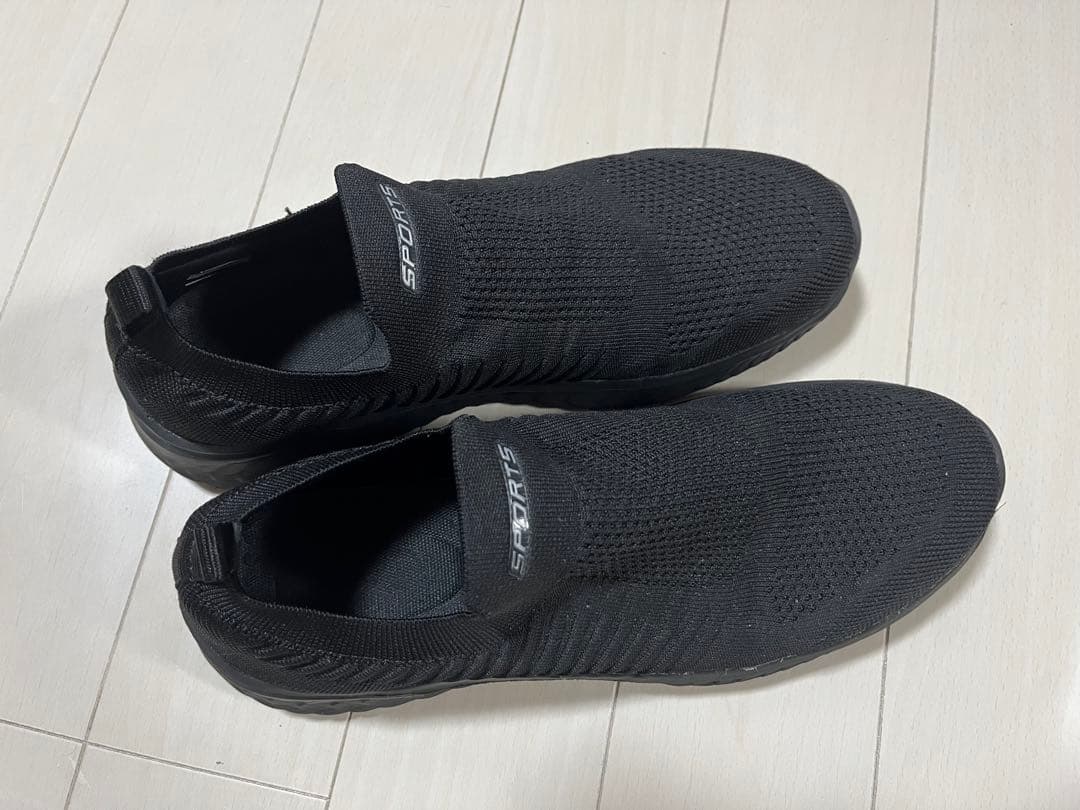 SPORTS スリッポン スニーカー ブラック 27cm — image 4