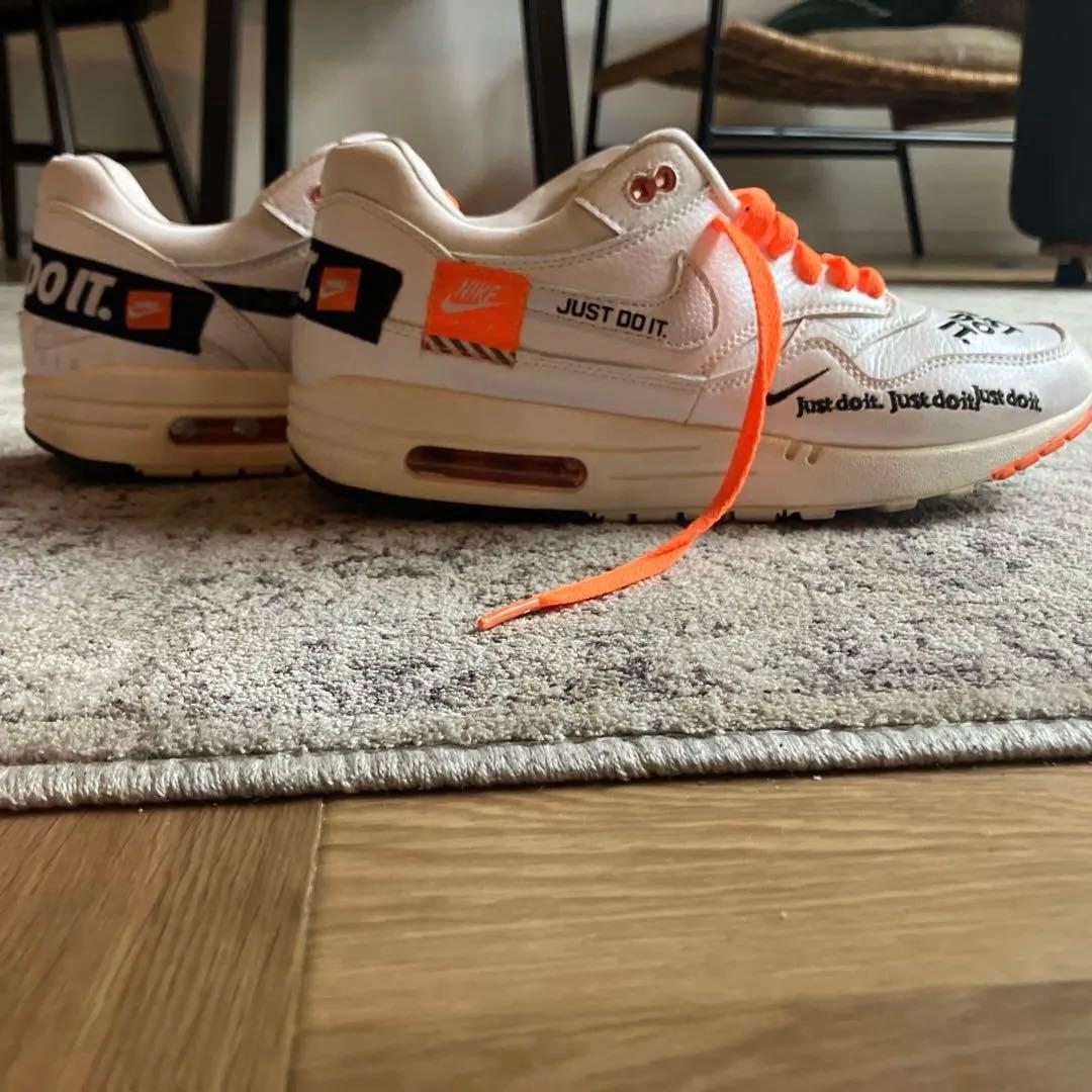 Nike Air Max 1 Just Do It White Orange — image 2