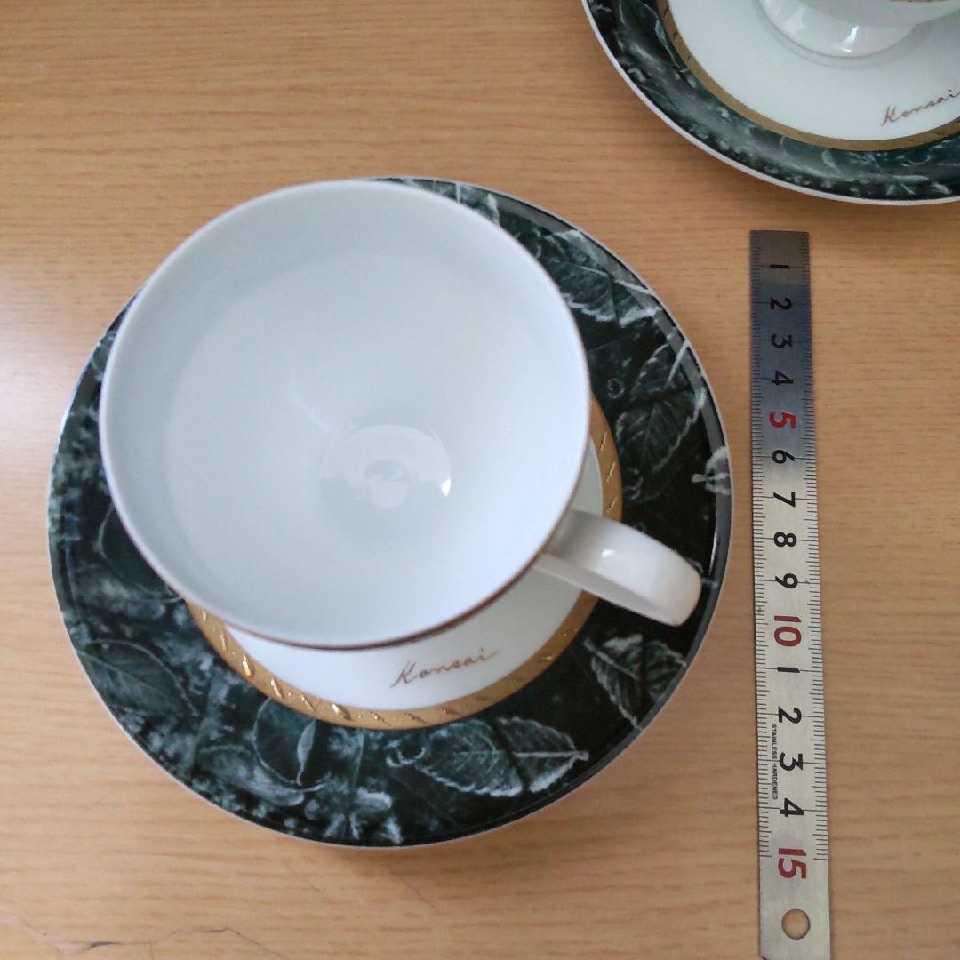 KANSAI 　ティーカップ&ソーサー 　2客セット — image 4