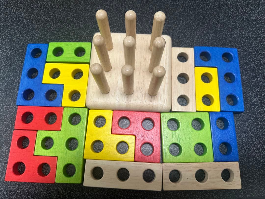Voila Stacking Jigsaws 知育玩具 木製パズル — image 3