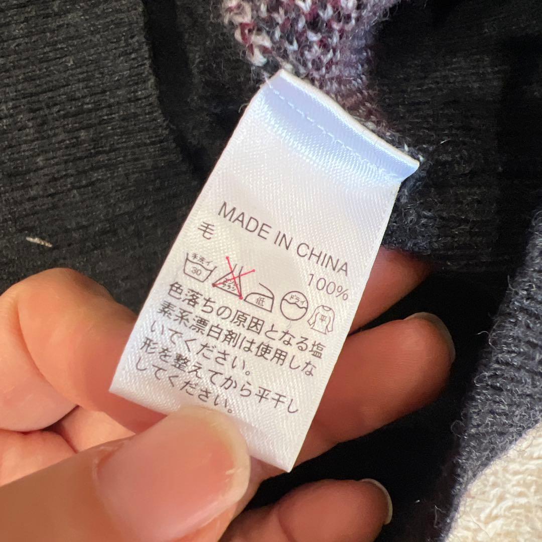 Banana Republic 毛100% M ジップアップセーター — image 3