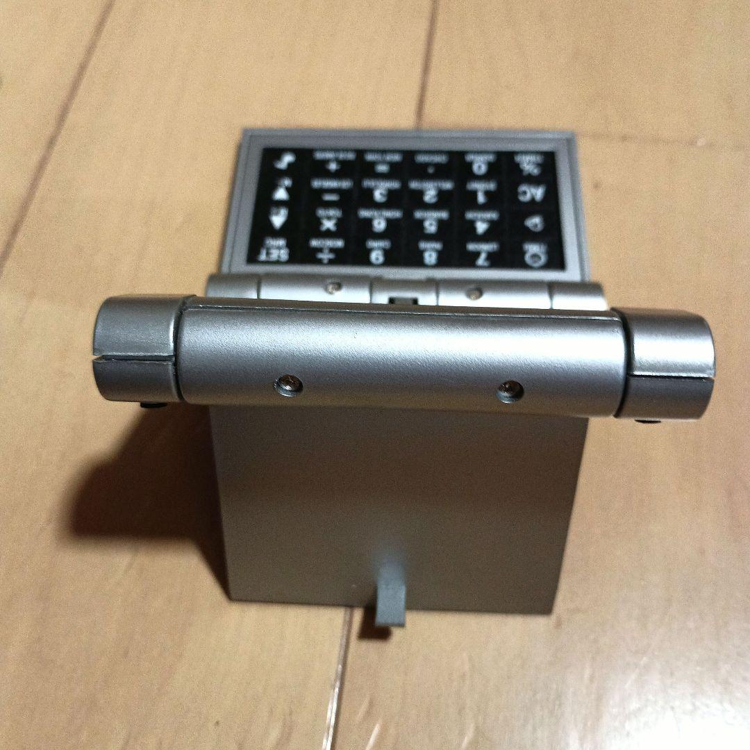 【レトロ】ワールドタイム機能付き 折りたたみ式 電卓 本体 昭和 — image 2