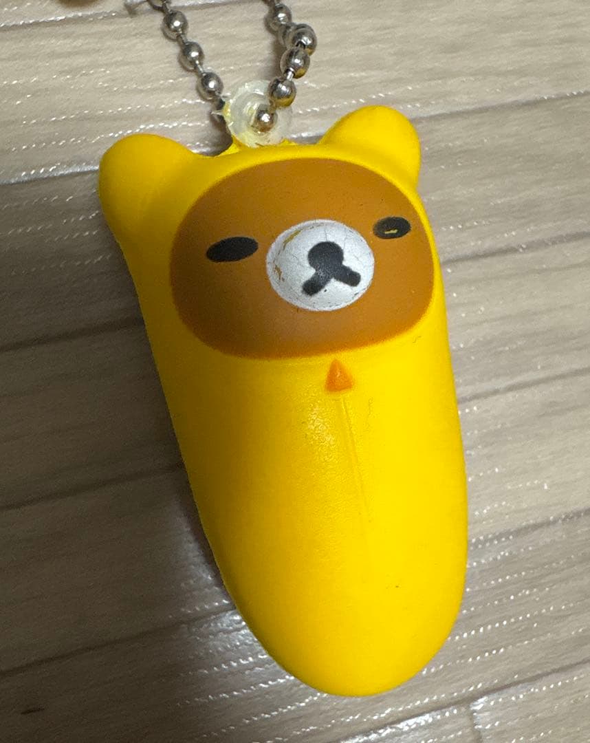 リラックマ マスコットキーホルダー スクイーズ 寝袋 — image 2
