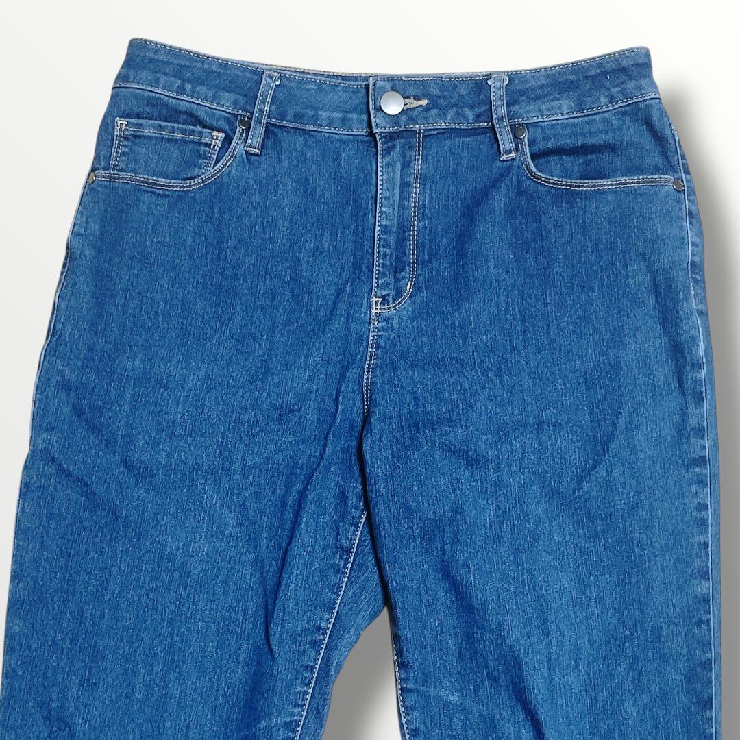 TOPVALU トップバリュ ストレッチデニムパンツ M ストレート ジーンズ — image 3