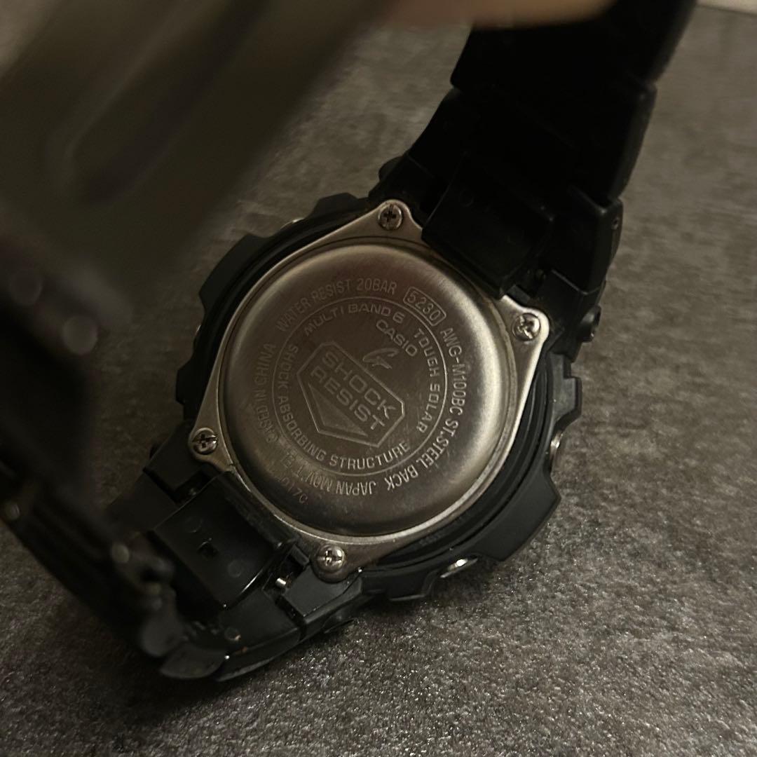 値下げ済み CASIO G-SHOCK AWG-M100BC-2JF電波ソーラー — image 2