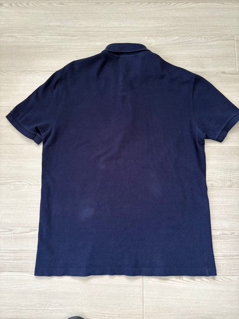 LACOSTE ポロシャツ ネイビー 紺 FR5 L — image 3