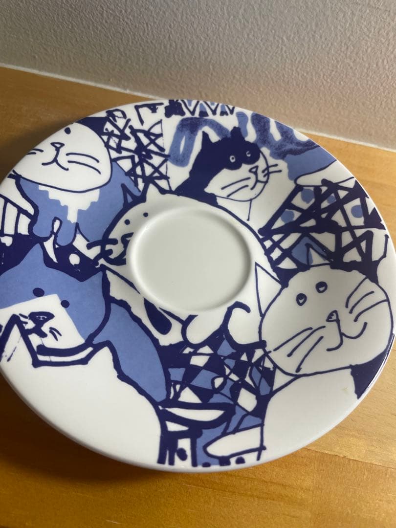 猫　MANHATTANER'S MIKASA カップソーサー — image 5