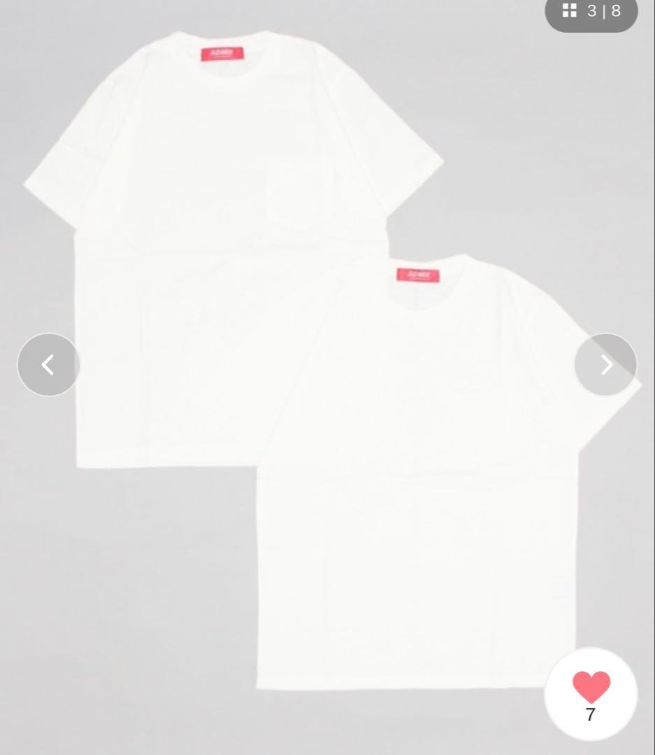 ★２PAC SET★ポケット付クルーネックTシャツ★Mサイズ — image 2