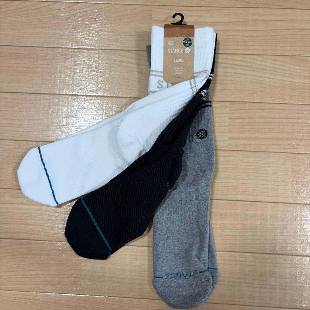 本日限定価格 【新品】STANCE VITALQUARTER3足セットソックスL — image 4