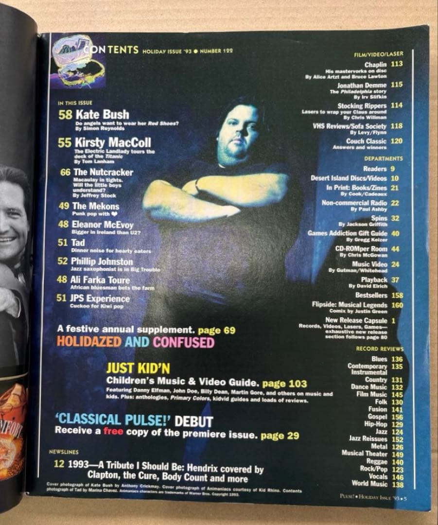 PULSE! 1993年　ケイト・ブッシュ表紙 — image 3