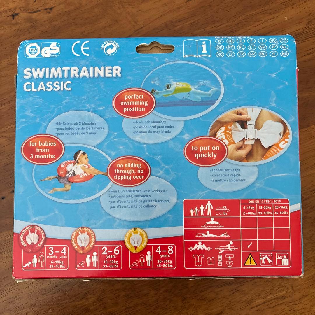 浮き輪　3ヶ月-4歳　6-18kg swimtraner classic — image 2