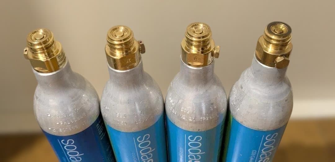 ソーダストリーム 空 ガスシリンダー 60L ４本 Sodastream — image 2