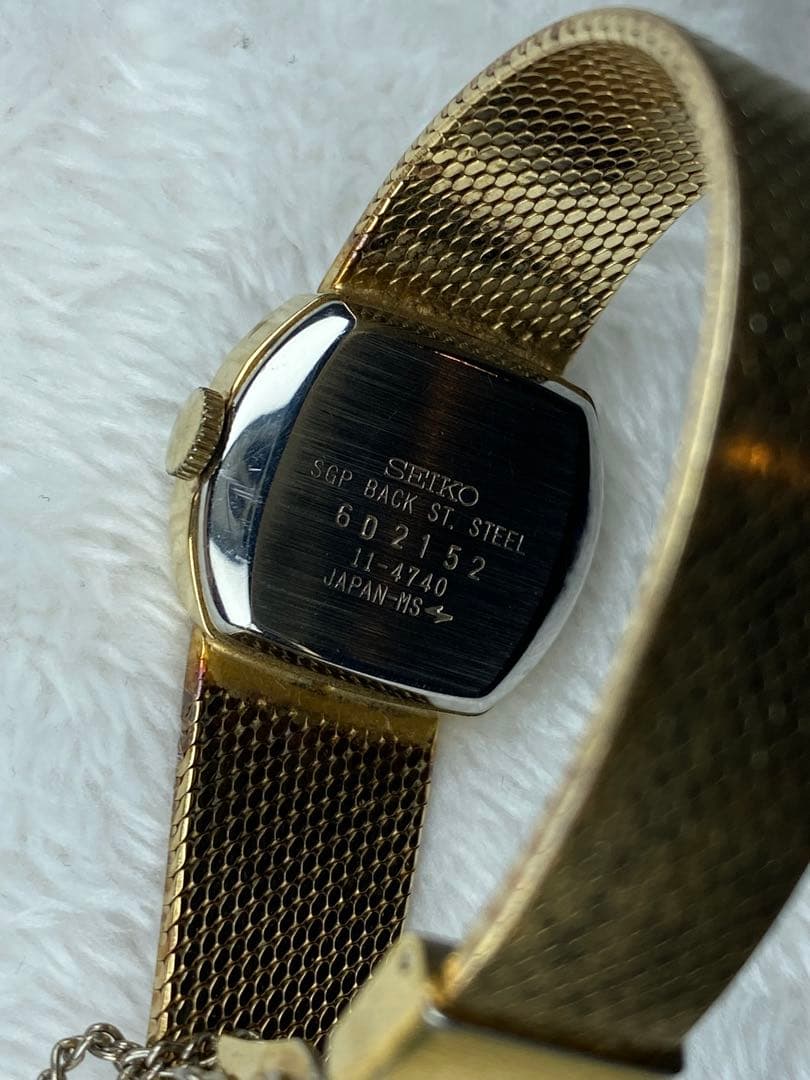 SEIKO セイコー レディース腕時計 ゴールドカラー ヴィンテージ — image 4
