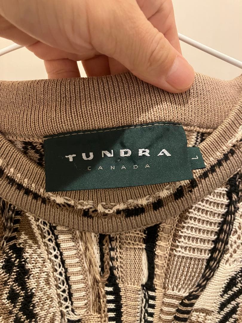 TUNDRA CANADA 3Dニット セーター Lサイズ — image 3
