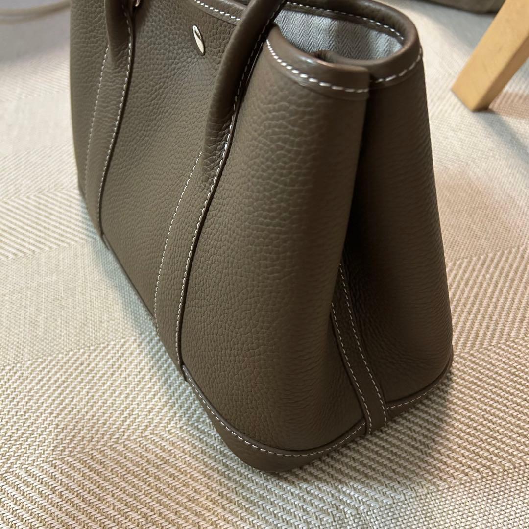 【未使用】エトープ ハンドバッグ 牛革 本革 レザー トートバッグ — image 3