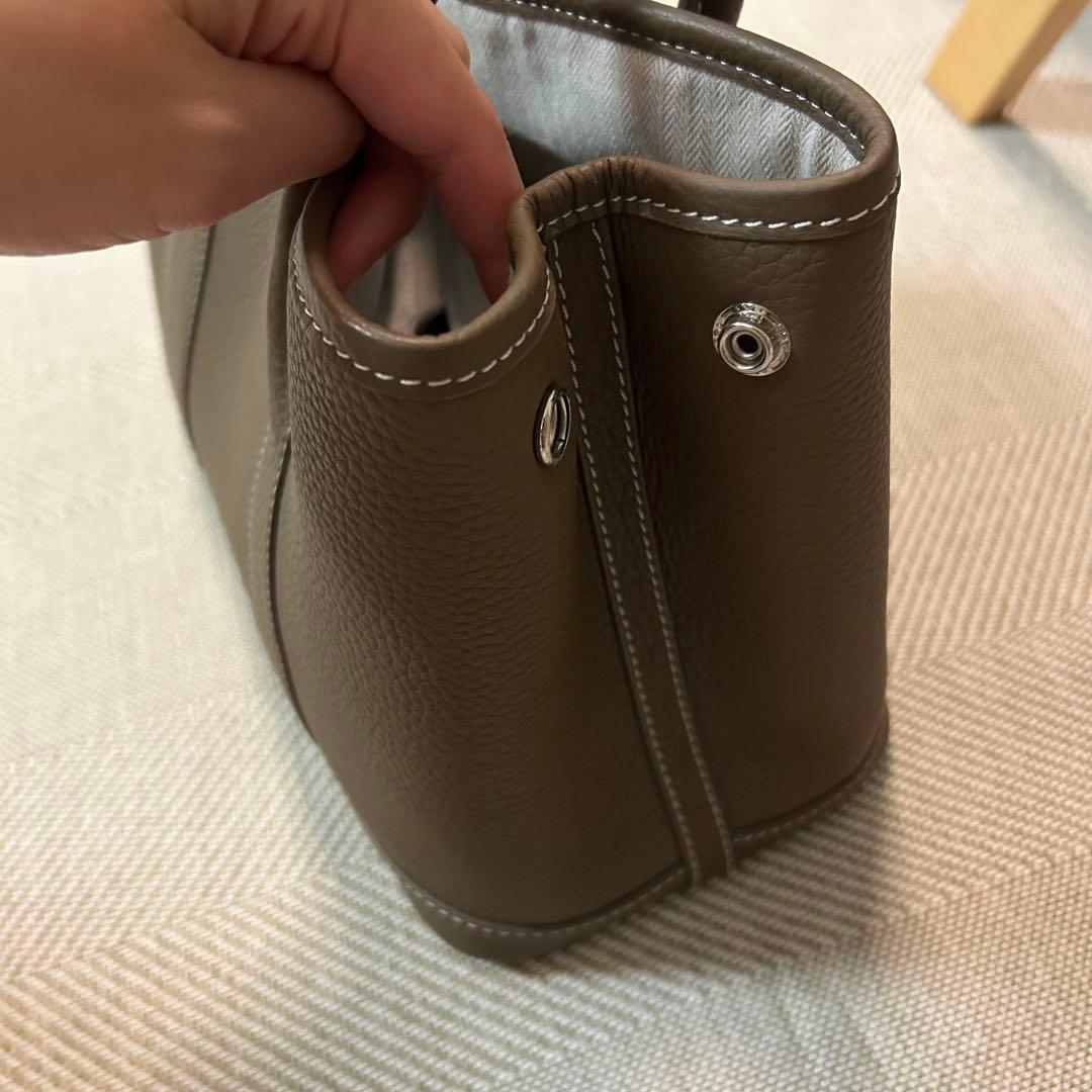【未使用】エトープ ハンドバッグ 牛革 本革 レザー トートバッグ — image 4
