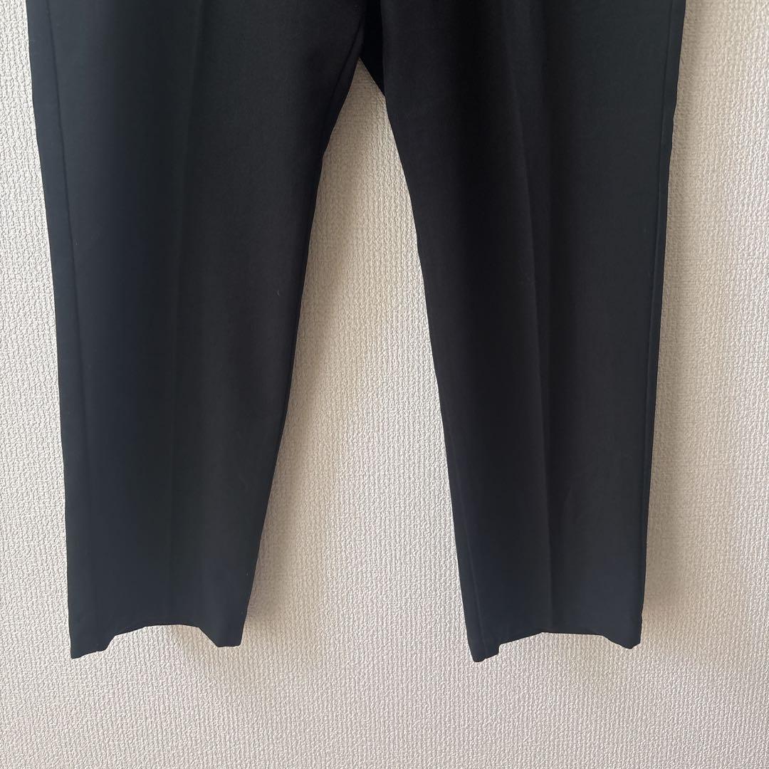 【プラスワン＊ライトオン】テーパードパンツ XL 黒 ウエスト内紐 メンズ大きい — image 4