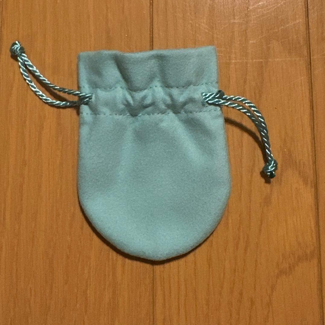 Tiffany & Co. ティファニー 巾着袋 ブルー 未使用 — image 2