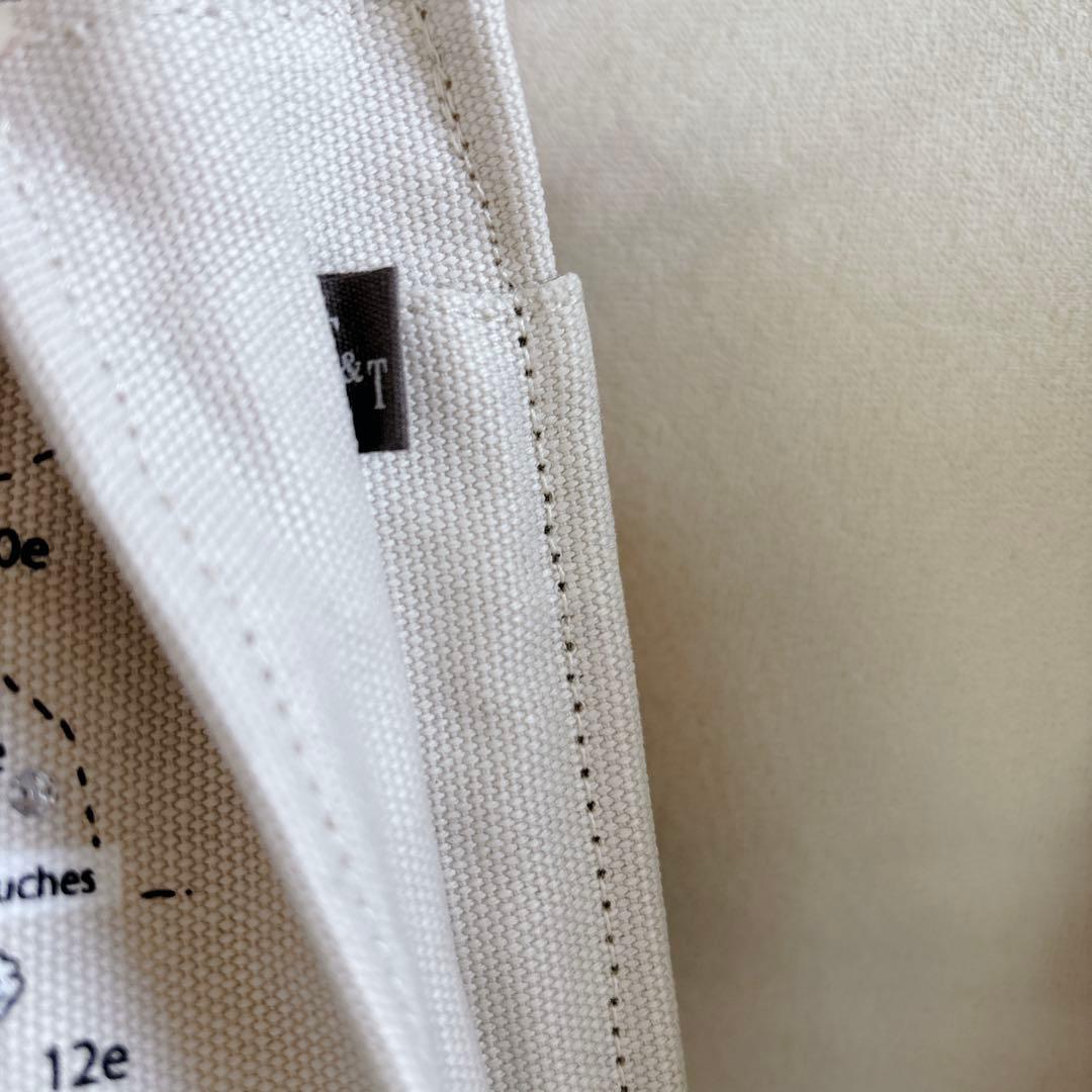 パリモチーフ 刺繍 キャンバス ミニトートバッグ — image 4